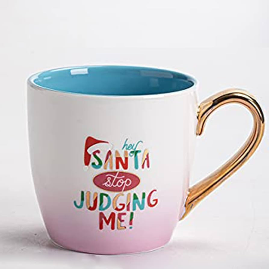YINYUEDAO Household Ceramic Mug, Tea Cup, Holiday Design, Christmas Theme, Coffee Mugs for Milk, ... | Amazon (US)
