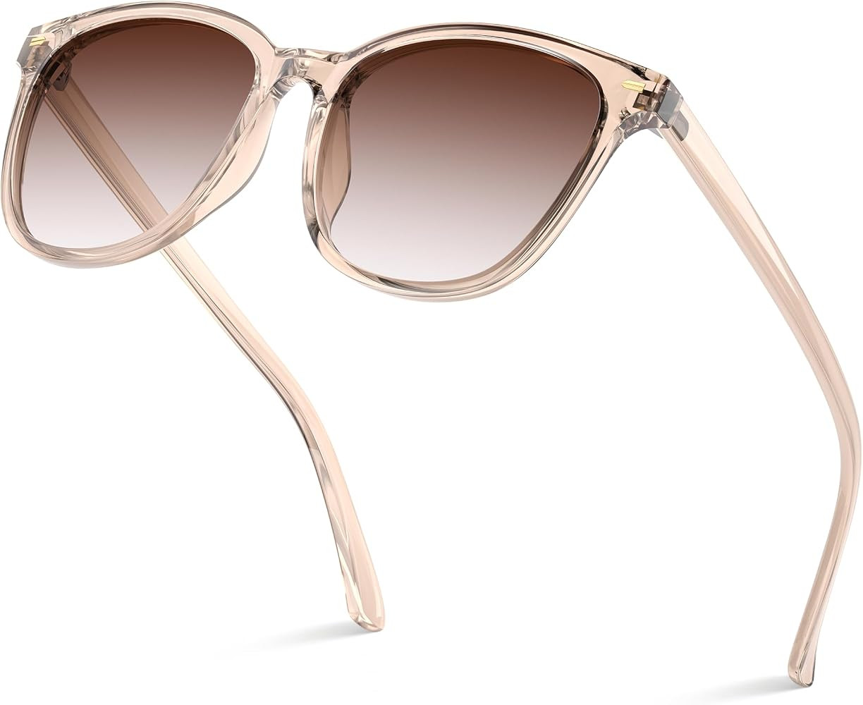 Sunglasses Womens Polarized Sunglasses for Women Men - Mirrored Trendy Shades with UV Protection ... | Amazon (US)