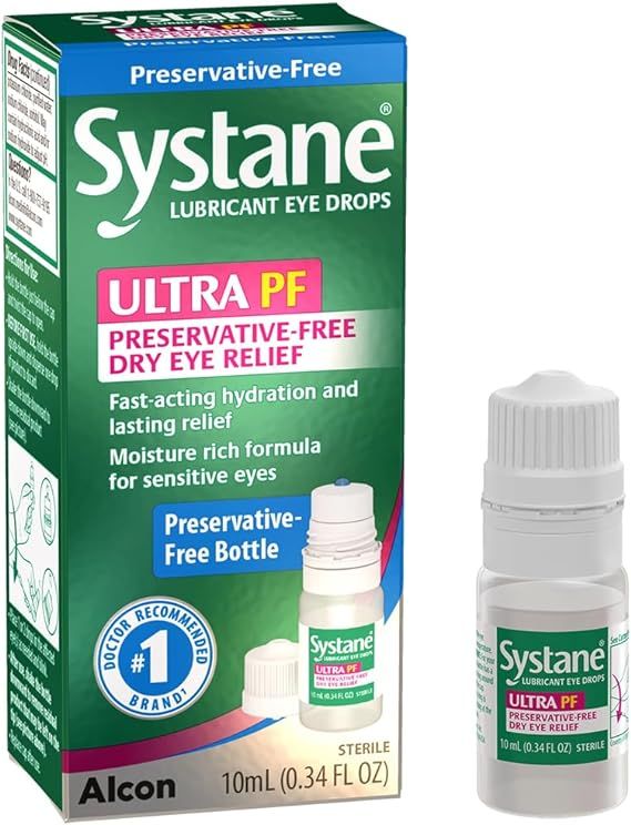 Systane Ultra PF Preservative-Free Eye Drops 10ml | Amazon (US)