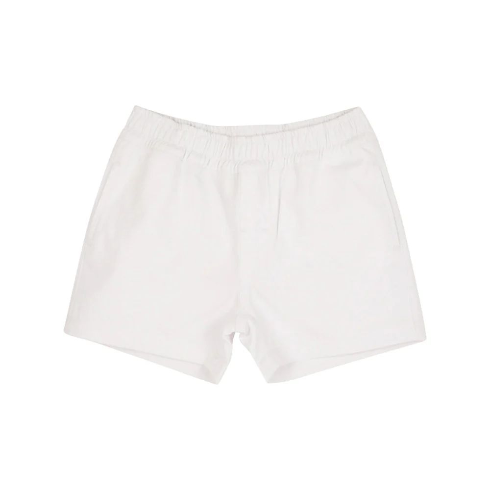Sheffield Shorts - Worth Avenue White with Multicolor Stork | The Beaufort Bonnet Company
