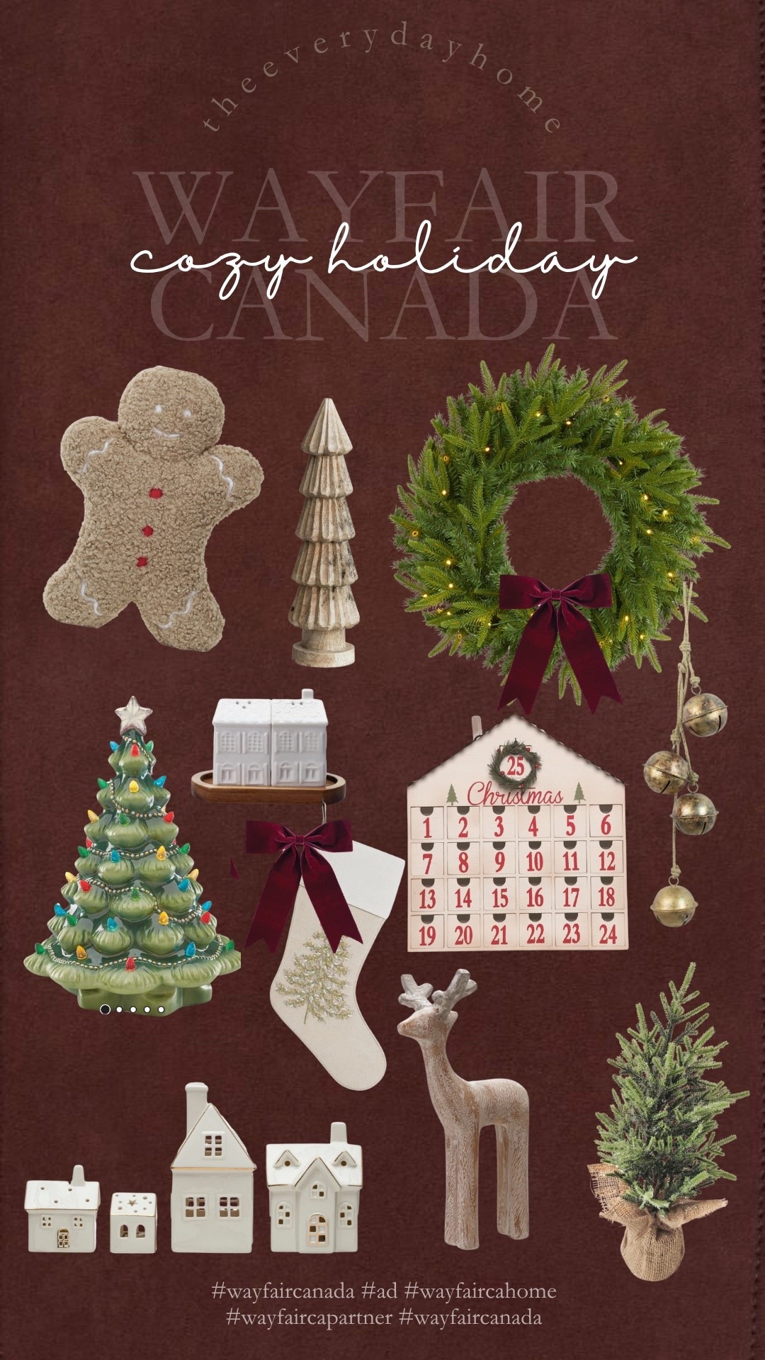 You're favourite Cozy Christmas finds  @wayfaircanada🎄#WayfairCAHome #WayfairCAHome 

#LTKcanada #LTKhome