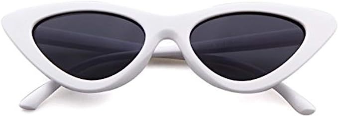 FOURCHEN Retro Vintage Narrow Cat Eye Sunglasses for kids heart shaped sunglasses | Amazon (US)