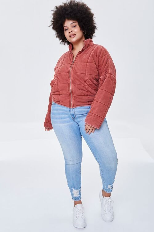 Plus Size Quilted Jacket | Forever 21 (US)