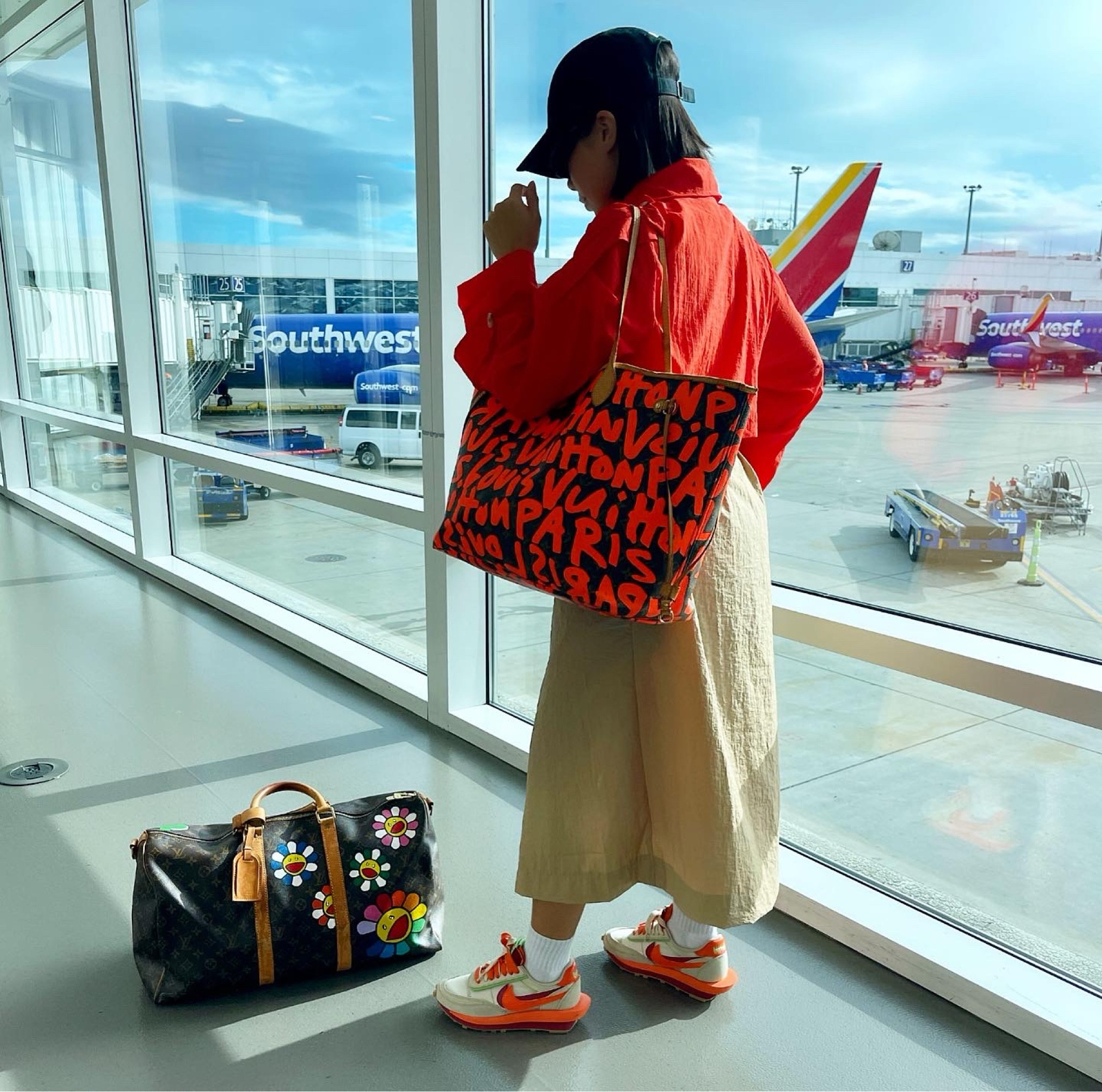 My favorite travel accessories that go with me on every trip are my vintage Louis Vuitton keepall and neverfull. Highly recommend finding an artist friend to paint your Louis Vuitton keepall to add a little spice! 

#LTKtravel #LTKstyletip #LTKshoecrush