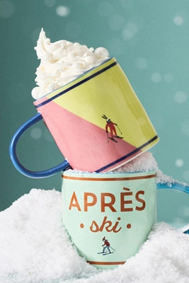 Apres Ski Stoneware Mug | Anthropologie (US)
