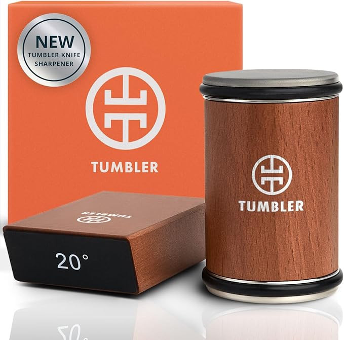 Tumbler Rolling Knife Sharpener™ - Knife Sharpening Made Easy - Rolling Knife Sharpening System... | Amazon (US)