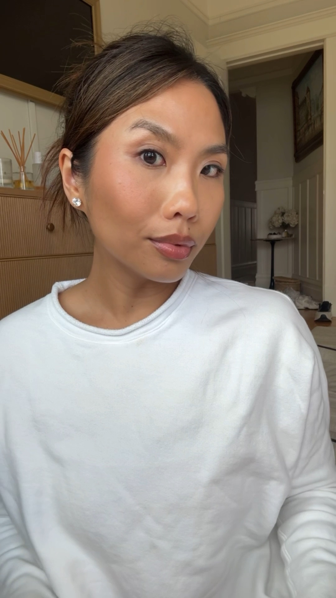 quick easy light makeup!

Glowscreen - Gooden Hour
Lumi Glotion - Medium
Merit stick - Camel
Cream bronzer - Medium
Cream blush - Canyon 
One Size Powder - Medium

Lip:
Lipstain - Baby Fox
Lip liner - Lunge
Lip treatment - Angel Food

#LTKBeauty
