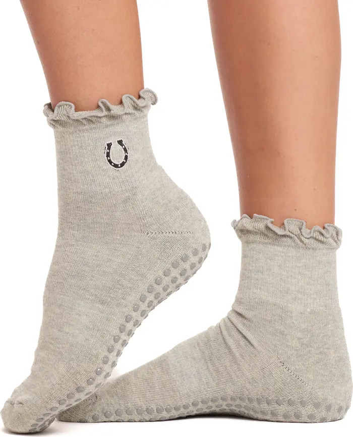Souls. Grey Horseshoe Grip Sock | Nordstrom | Nordstrom