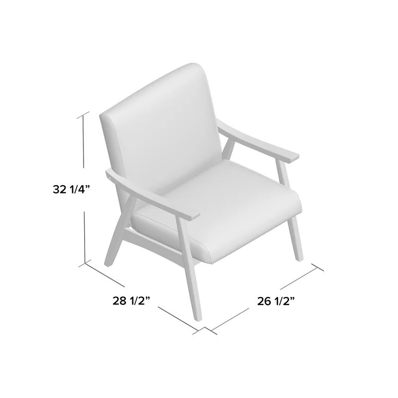 Newnan 26.5" Wide Polyester Lounge Chair | Wayfair Professional