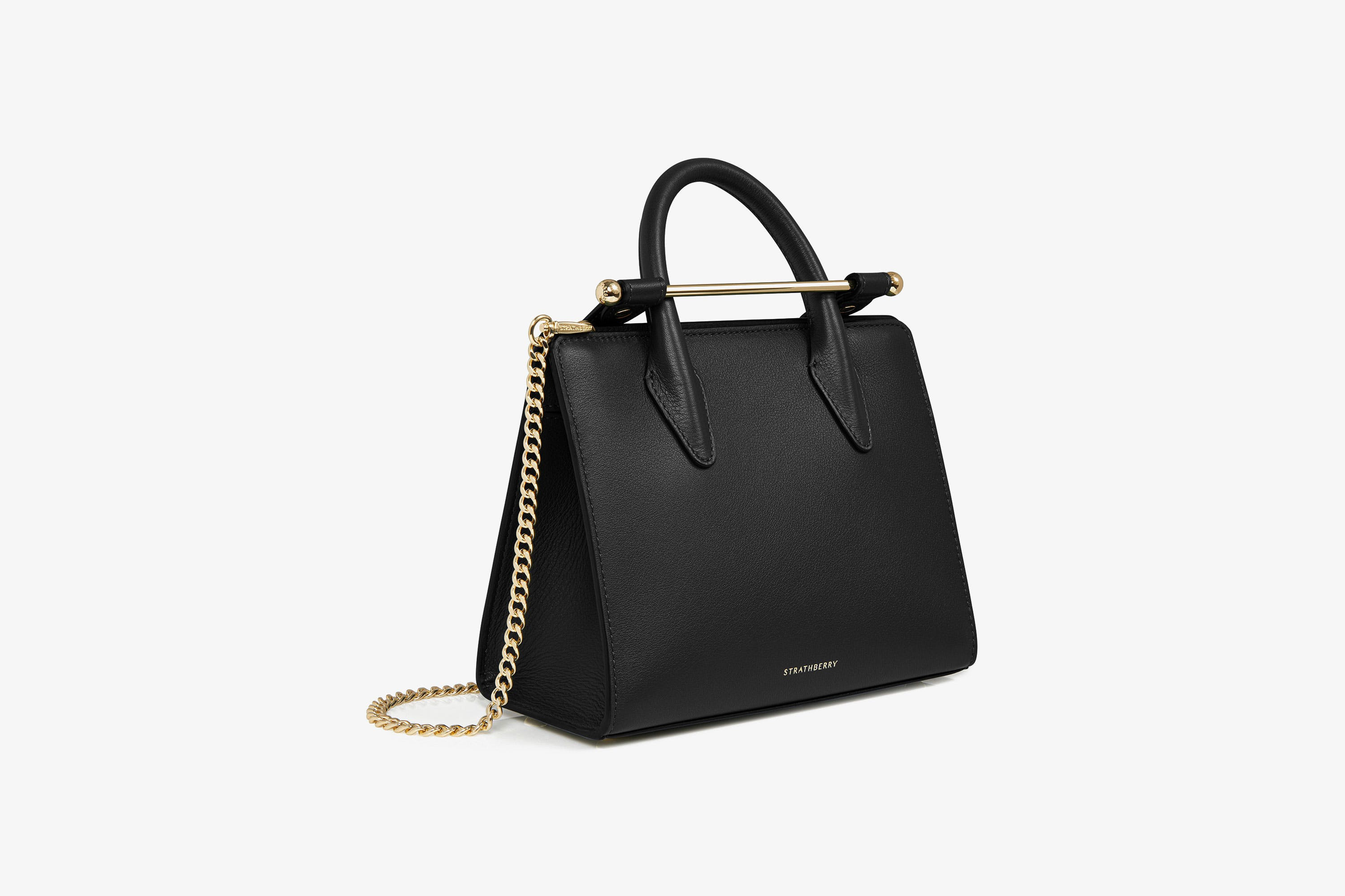 The Strathberry Mini Tote - Black | Strathberry