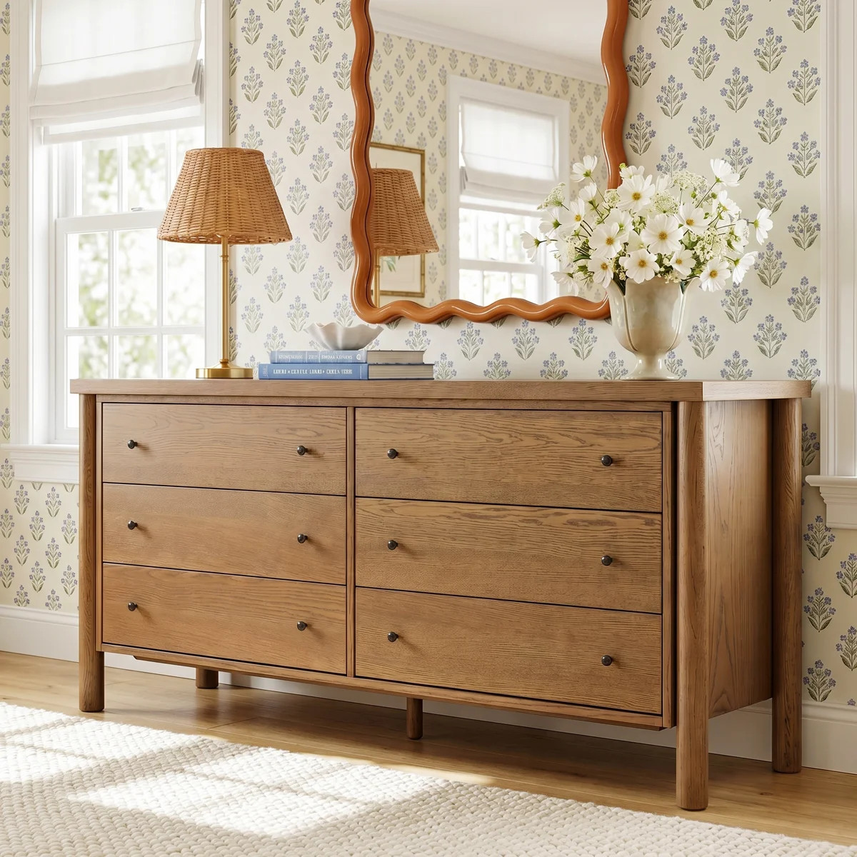 Linda 75'' W 6 - Drawer Dresser | Wayfair North America