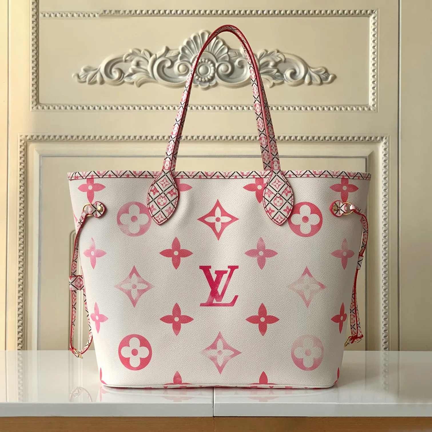 Louis Vuitton Neverfull New Style Tote Bag Handbag | DHGate