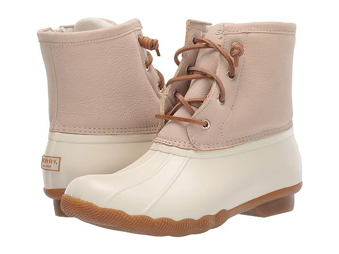 Sperry Saltwater (Ivory) Women's Lace-up Boots | Zappos