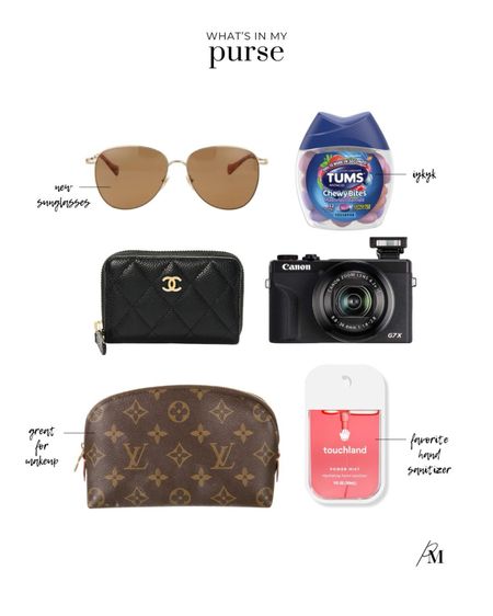 What's in my purse round up. I love my G7x camera and new Gucci sunglasses! 

#LTKStyleTip #LTKSeasonal #LTKBeauty