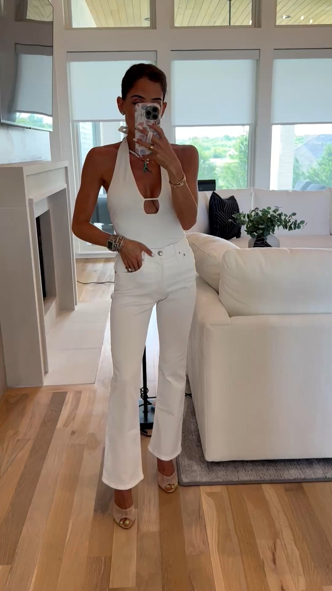White jeans summer outfit size 23 sale finds
Petite

#LTKootd