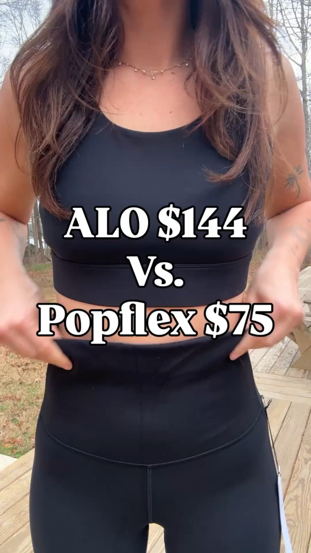 For alo I am wearing the small with 33” inseam. And for Popflex I am wearing the medium with 34” inseam 


PopFlex wins for me! But what about you? Do you like the Alo leggings more? I will say that the Alo leggings are very comfortable, but there is just something about the way the popflex fits and compliments your shape that is unmatched!

emmer | leggings | shape leggings |

#LTKActive #LTKfitnessgoals #LTKootd