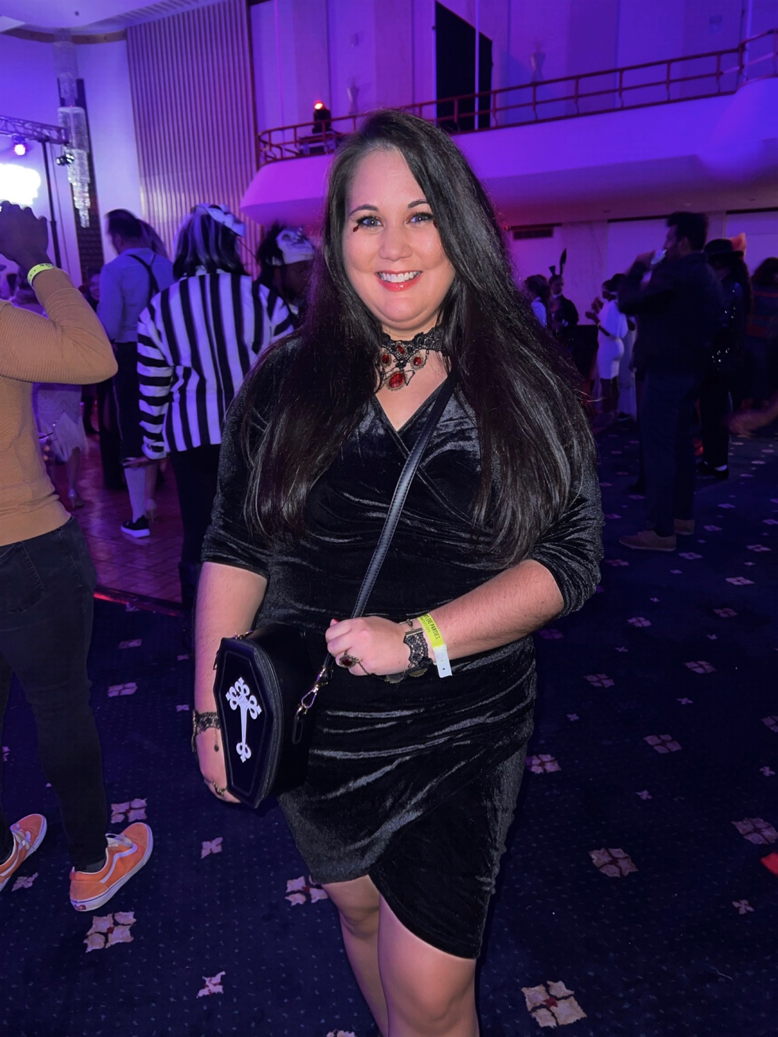 Halloween ⚰️🩸 

#halloween #velvetdress #vampirecostume 

#LTKstyletip #LTKHoliday #LTKunder50