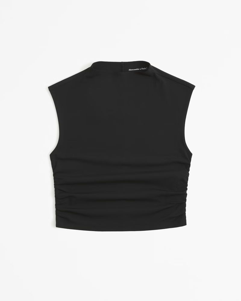 The A&F Paloma Crepe Top | Abercrombie & Fitch (US)