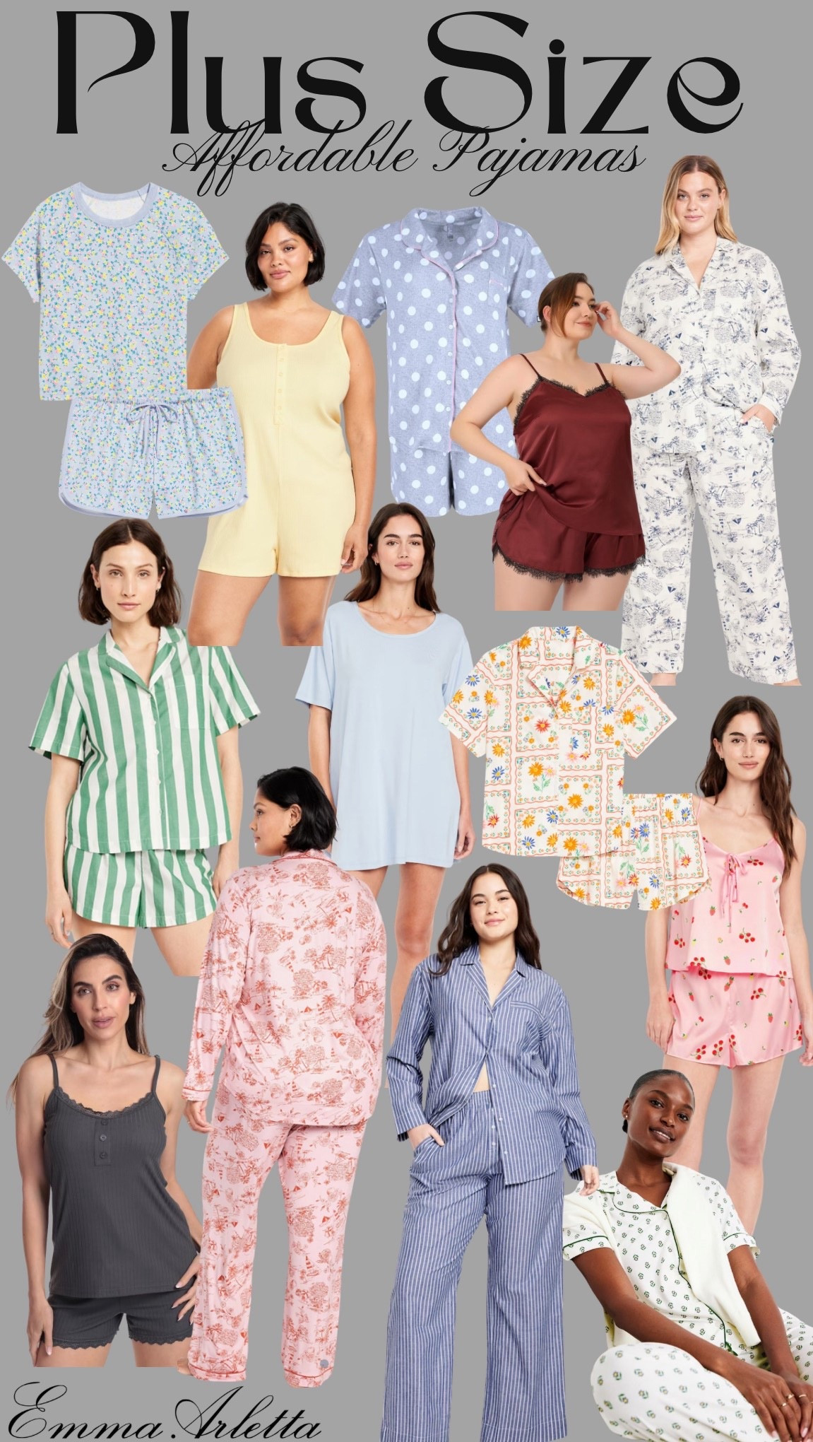 Affordable summer pjs ☁️

Pajamas, loungewear, pj set, matching set

#LTKSeasonal #LTKStyleTip #LTKPlusSize