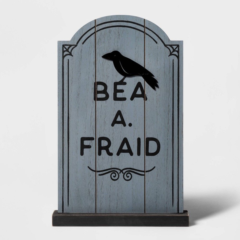 Halloween Falloween Bea A. Fraid Halloween Decorative Tombstone - Hyde & EEK! Boutique | Target
