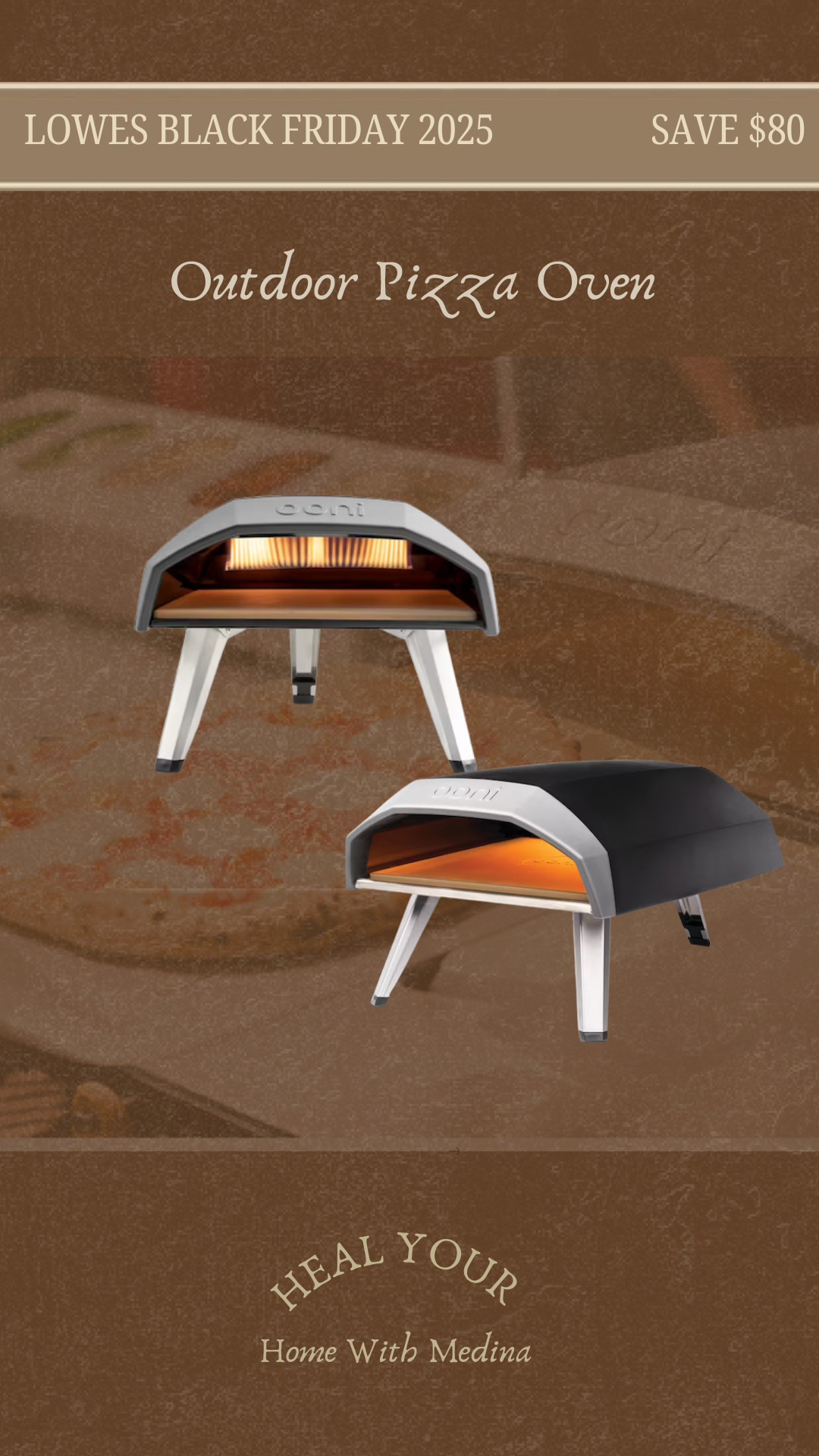 Save $80 on the Ooni Outdoor Pizza Oven this season! 

 #LTKGiftGuide #LTKSaleAlert #LTKMens