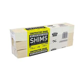 12 in. Contractor Shims (42 per Bundle) | The Home Depot
