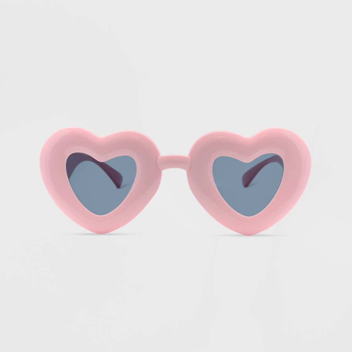 Women's Plastic Heart Sunglasses - Wild Fable™ Pink | Target