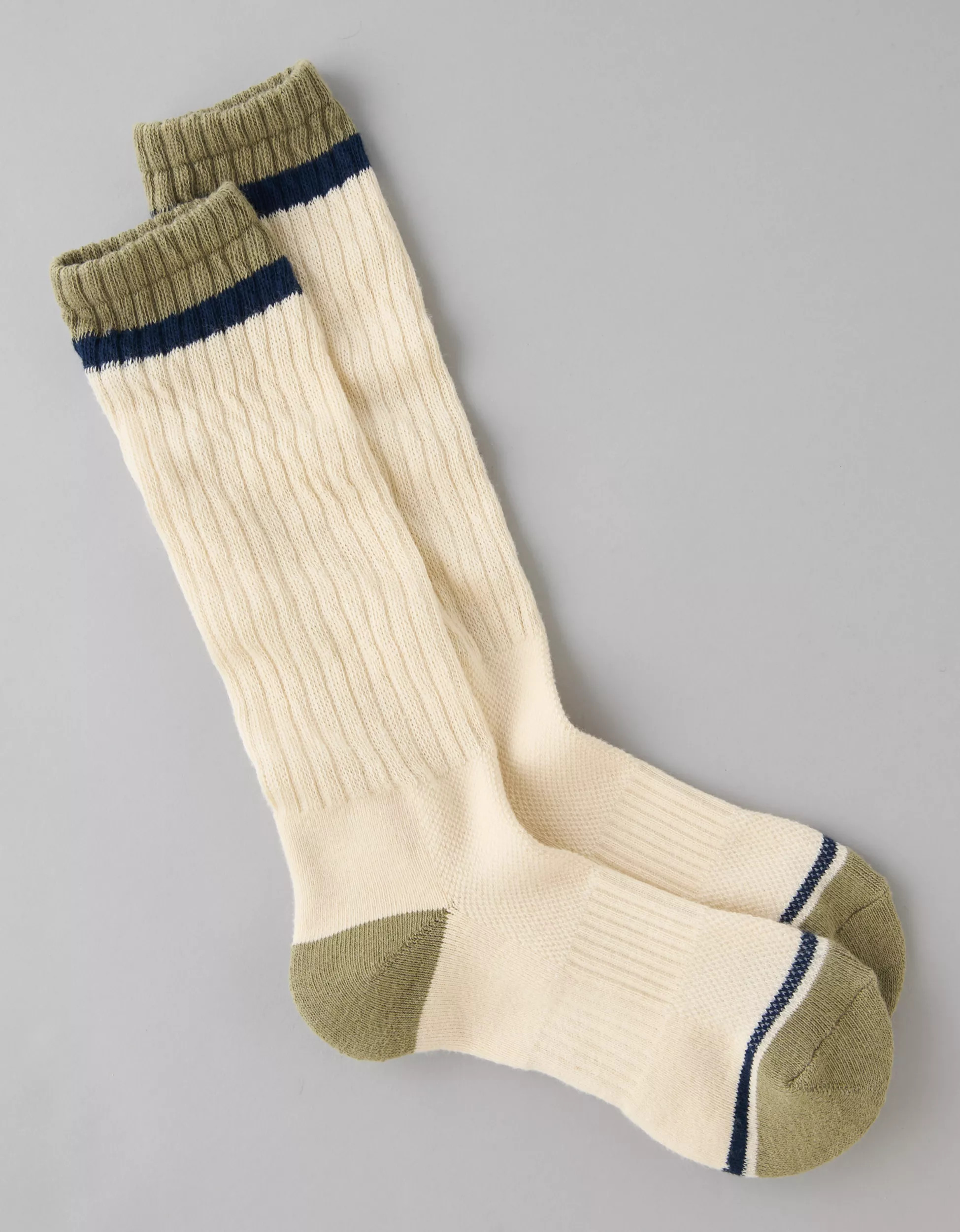 AE Striped Slouchy Socks | American Eagle Outfitters (US & CA)