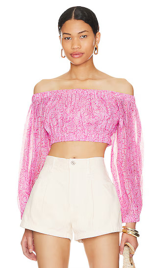 Bosworth Top in Amelie Floral | Revolve Clothing (Global)