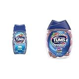 TUMS Smoothies Berry Fusion Extra Strength Antacid Chewable Tablets for Heartburn Relief, 60 Tablets | Amazon (US)