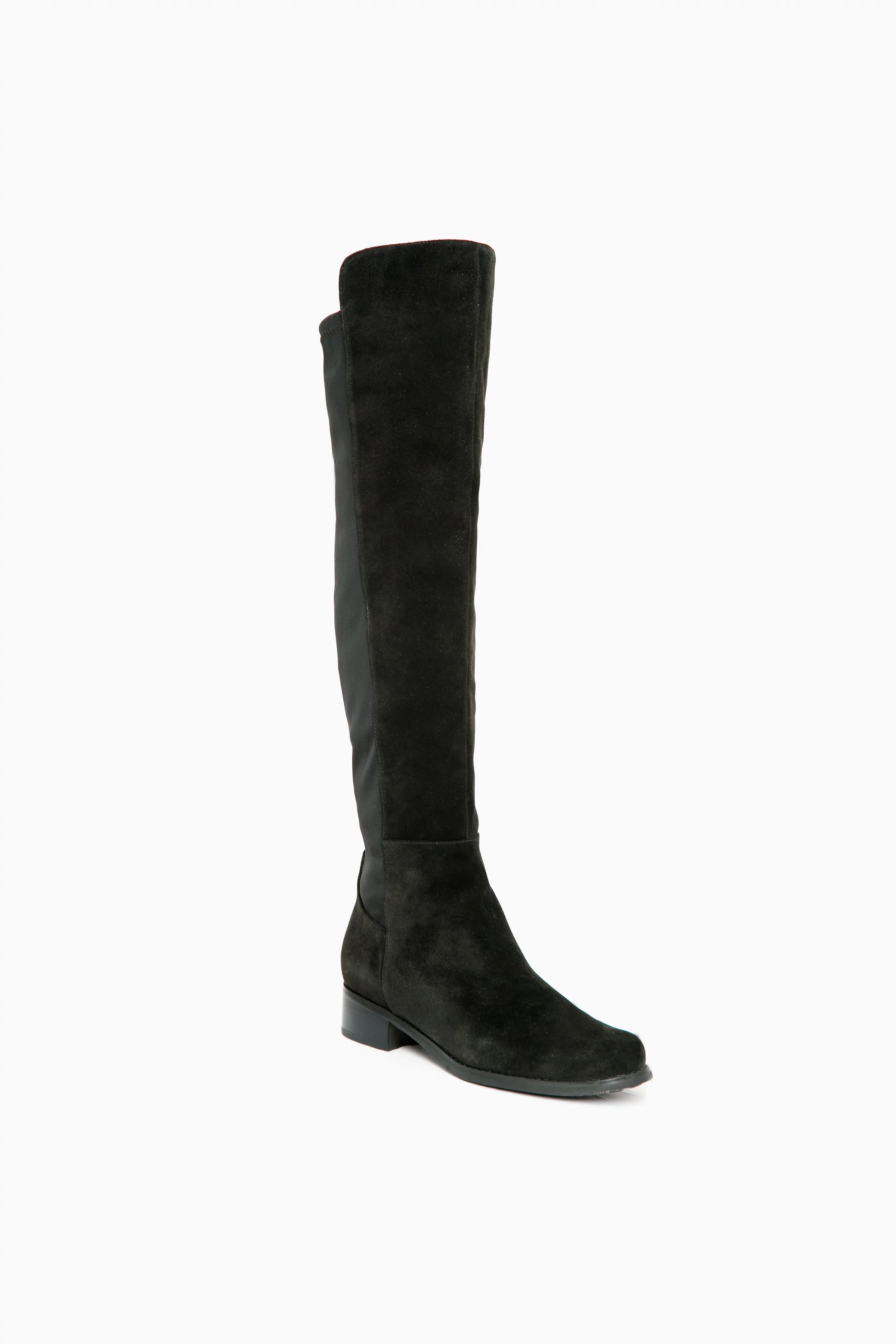 Black Suede Waterproof Velma Boots | Tuckernuck (US)