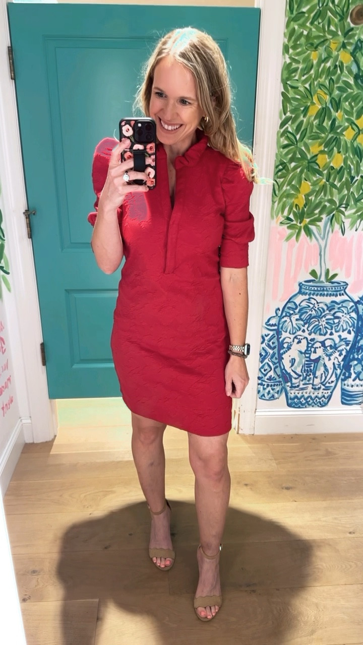 Comfortable little red dress 

#LTKStyleTip #LTKWorkwear #LTKWedding