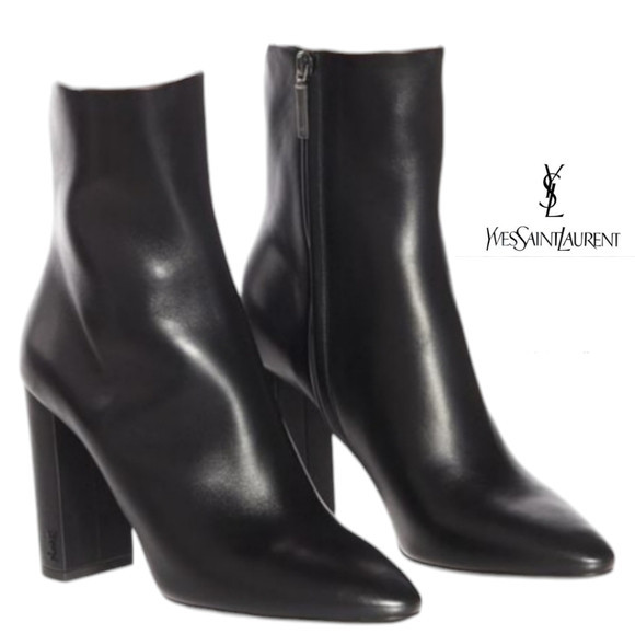 Brand New!!! MSRP $1190 YSL Saint Laurent Lou Bootie Boots Heeled NWOT!!! | Poshmark