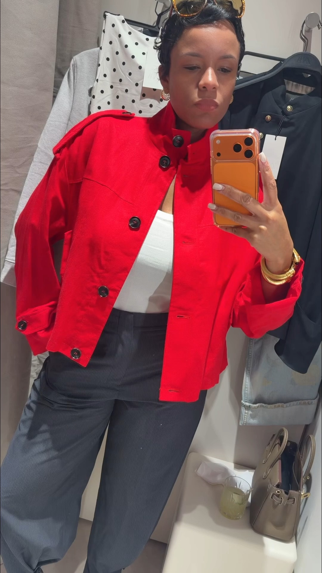 Love this red linen jacket at Zara

#LTKootd #LTKOver40