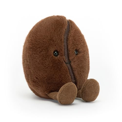 Jellycat Amuseables Coffee Bean Stuffed Toy, 5 inches | Food Plush | Fun Gift Idea | Amazon (US)