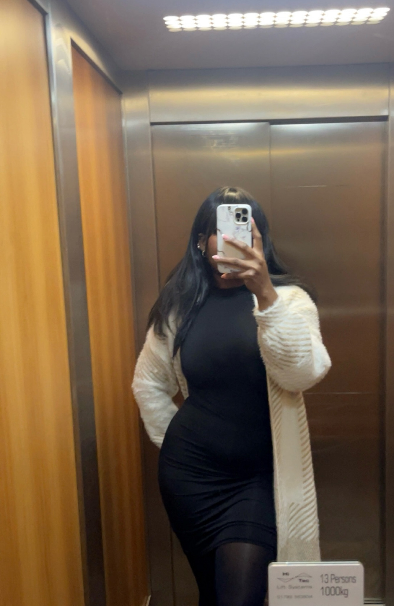 mirror selfie, featuring my warm fluffy cardigan ✨❄️

#LTKSeasonal #LTKU #LTKHoliday