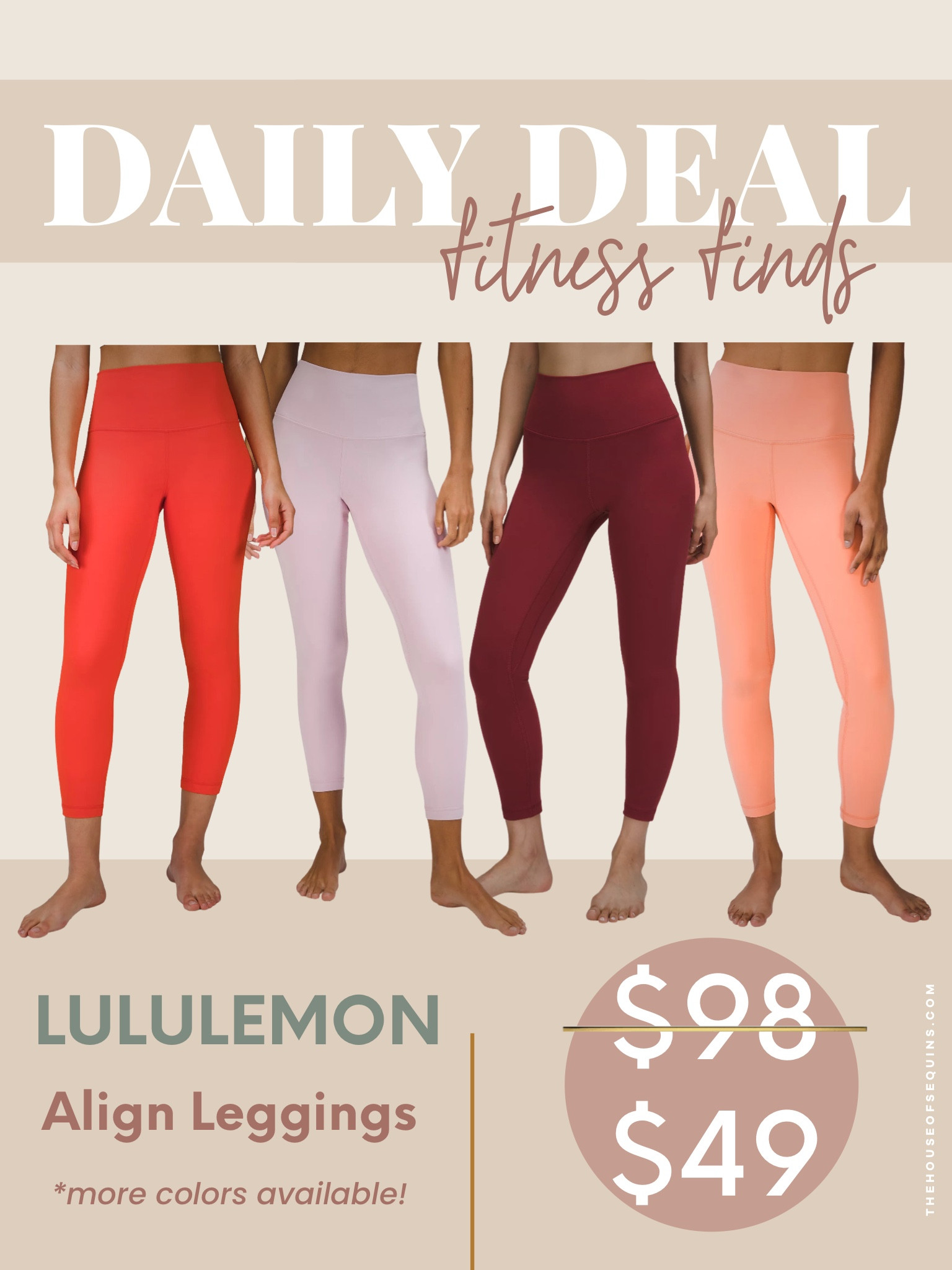 lululemon Align Leggings on Sale - As Low As $49 Each!