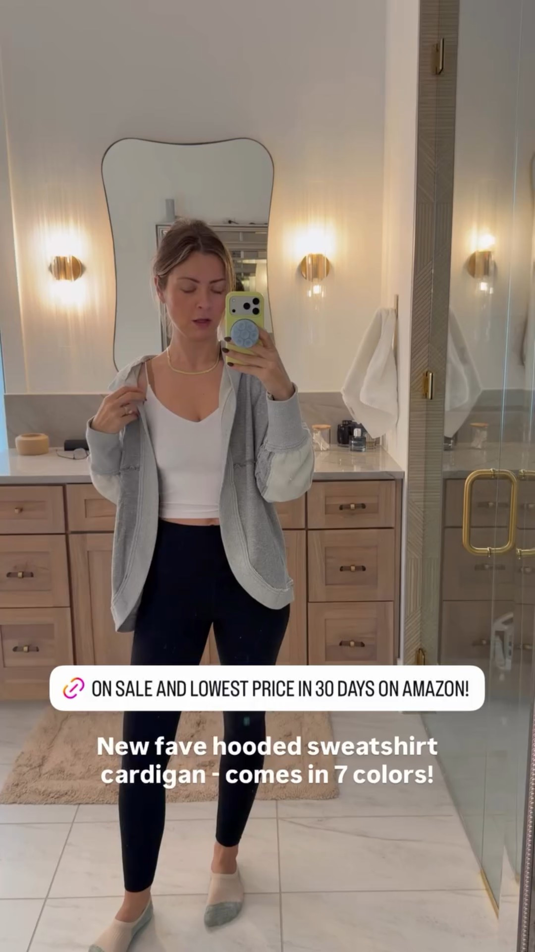 New fave hooded sweatshirt cardigan - comes in 7 colors!

#LTKgrwm #LTKootd #LTKmomlife