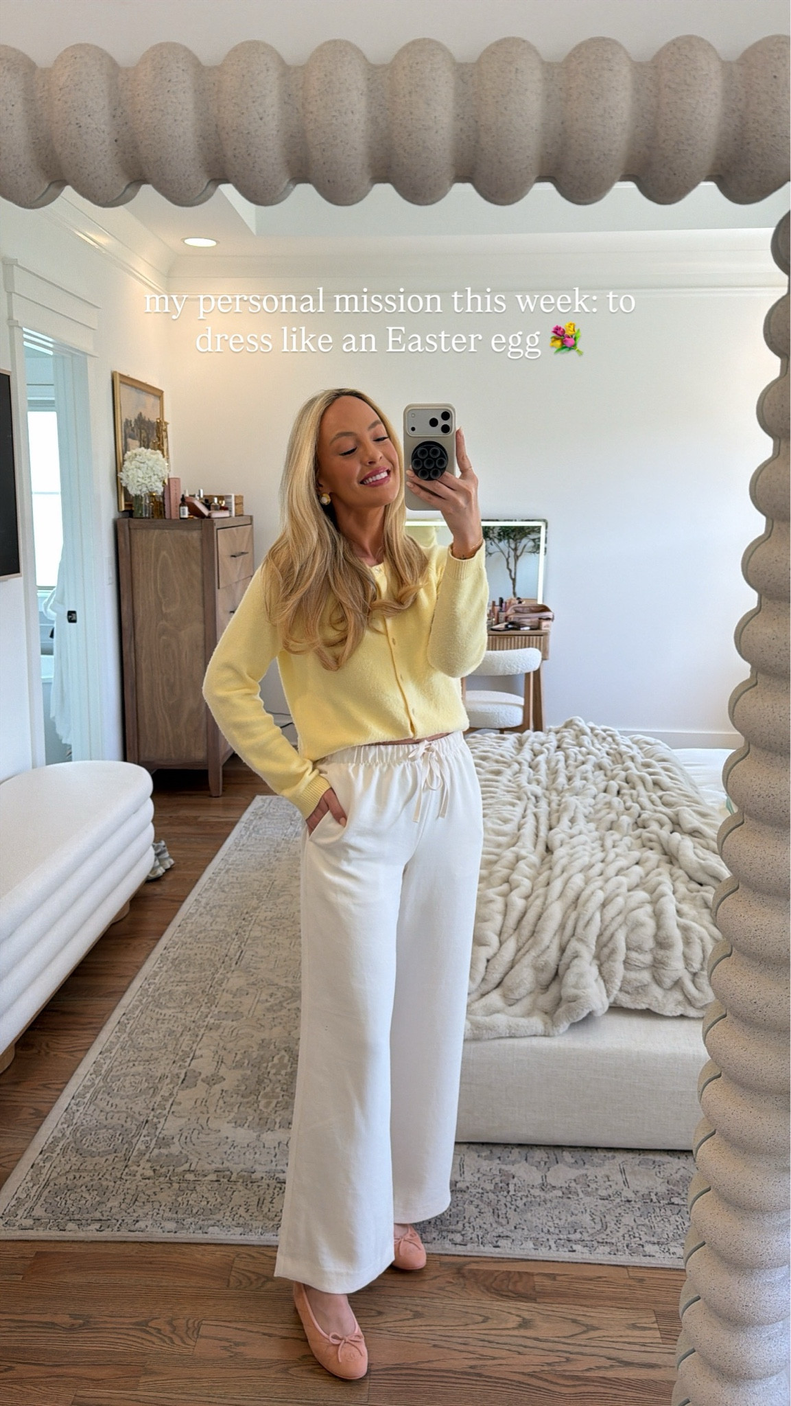 Cutest spring pop of color outfit of the day! 💛✨ 

#LTKdayinmylife #LTKootd #LTKSeasonal
