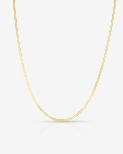 Herringbone Chain Necklace | Ring Concierge