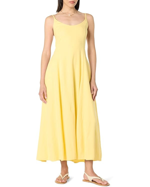 The Drop Women's Luna Scoop Neck Linen Maxi Dress | Amazon (US)