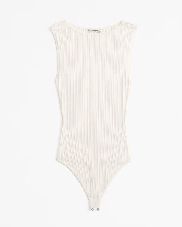 Women's Glossy Slash Bodysuit | Women's Tops | Abercrombie.com | Abercrombie & Fitch (US)