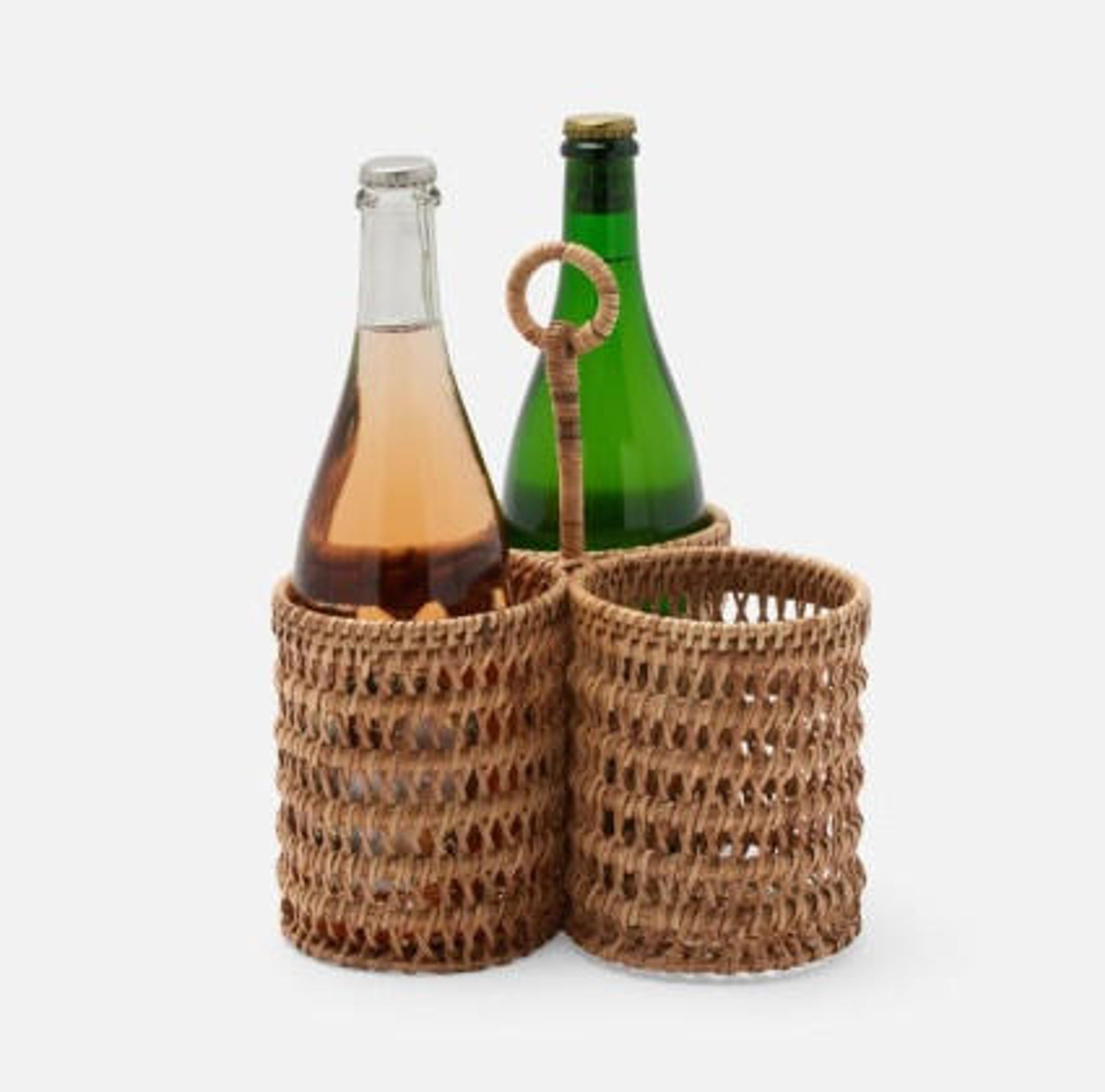 Carly Natural Rattan Wine Caddy
                    
    
        
    
    
        
           ... | Belle and June