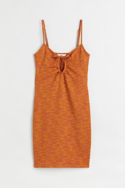 Ribbed jersey bodycon dress | H&M (US + CA)