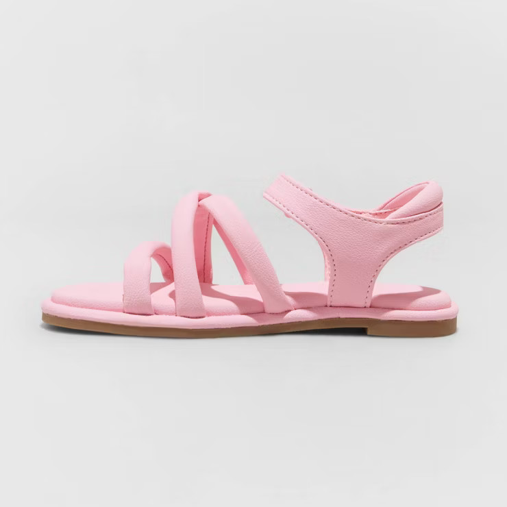 Toddler Girls' Kari Ankle Strap Sandals - Cat & Jack™ | Target