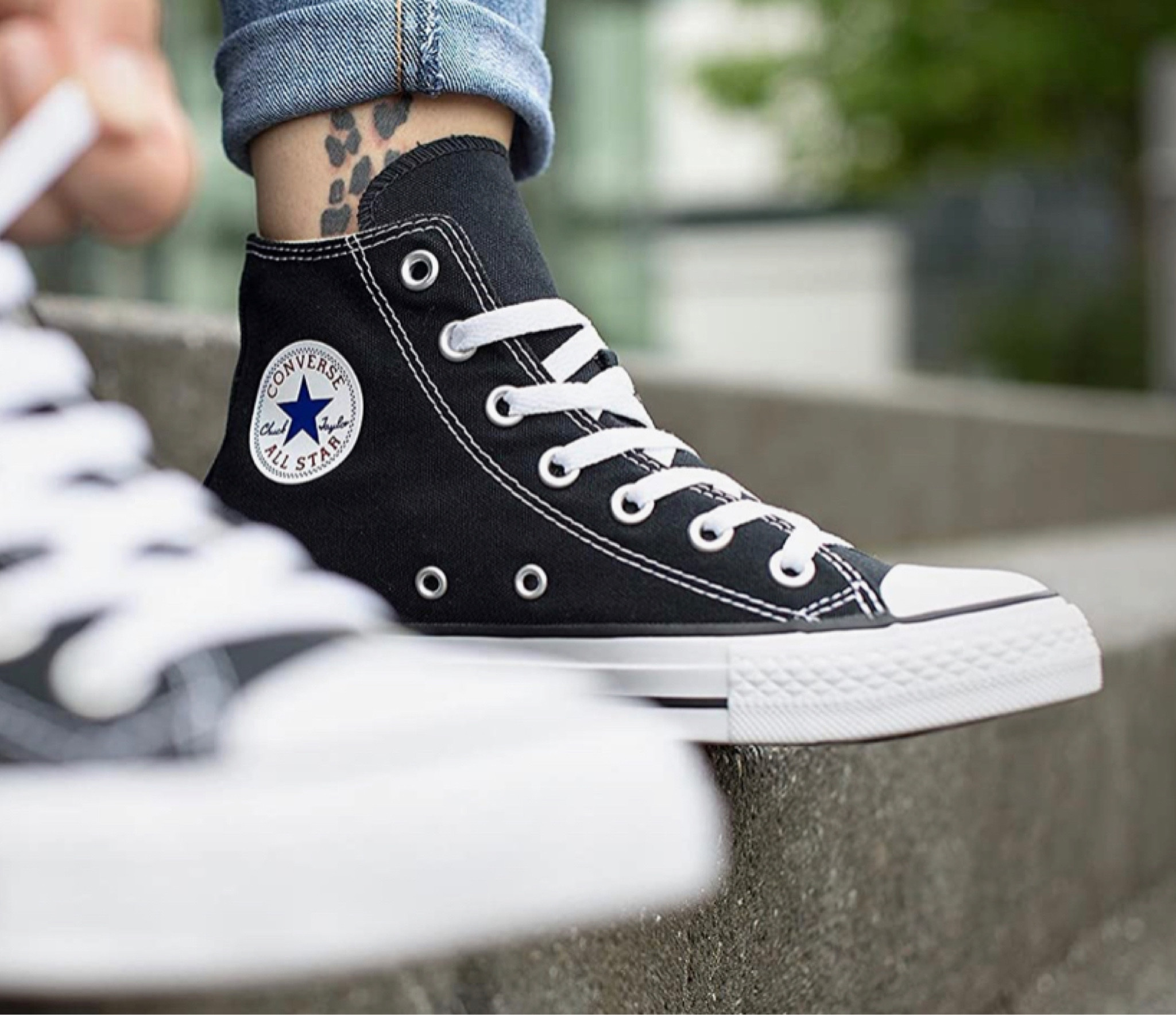 #converse #chucktaylor #allstars #classicsneakers #conversehightops #blCkconverse #tomboy #everydaywear #hightopcasualsneakets #gift #canvaschucks #chucks 

#LTKstyletip #LTKGiftGuide #LTKshoecrush