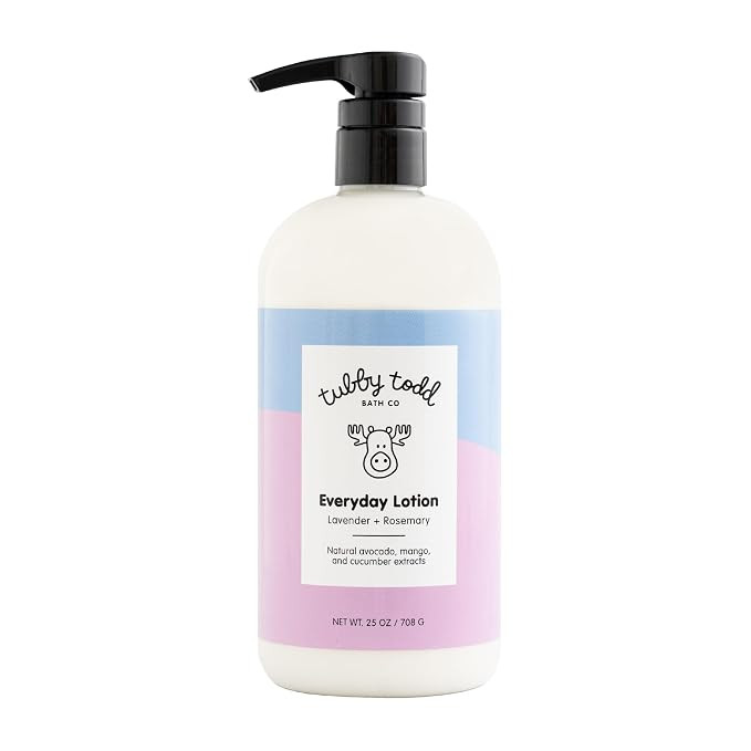 TUBBY TODD Everyday Baby Lotion, Moisturizer for Sensitive Skin | Non-Toxic, Hypoallergenic, Made... | Amazon (US)