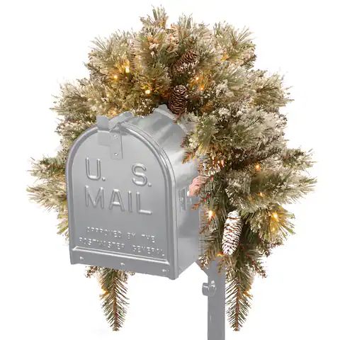 Buy Christmas Wreaths & Garlands Online at Overstock | Our Best Christmas Decorations Deals | Bed Bath & Beyond