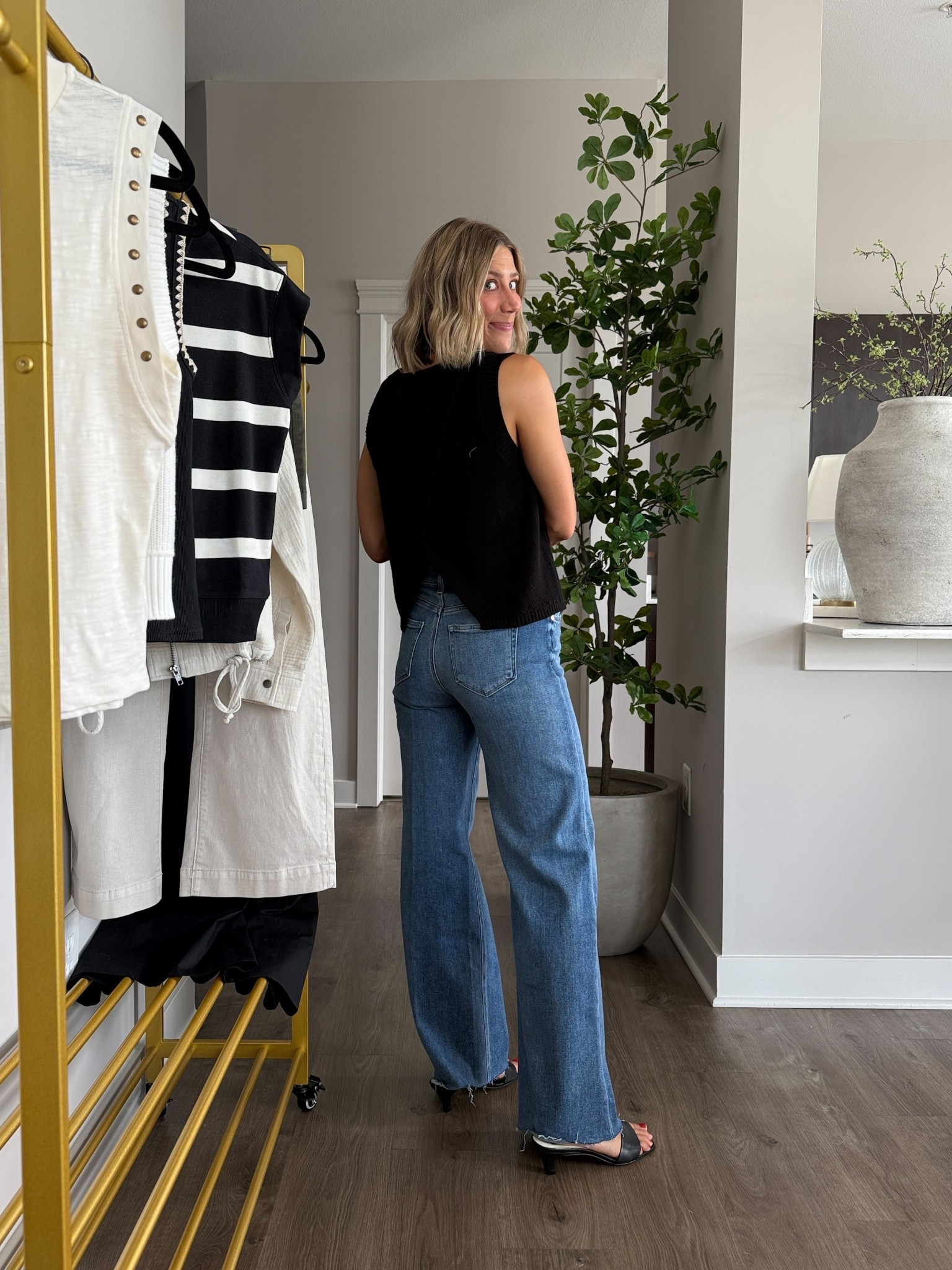 Wearing 25 jeans, XS sweater tank

@evereveofficial #everevepartner #everevestyle 

#LTKStyleTip #LTKFindsUnder100 #LTKOver40