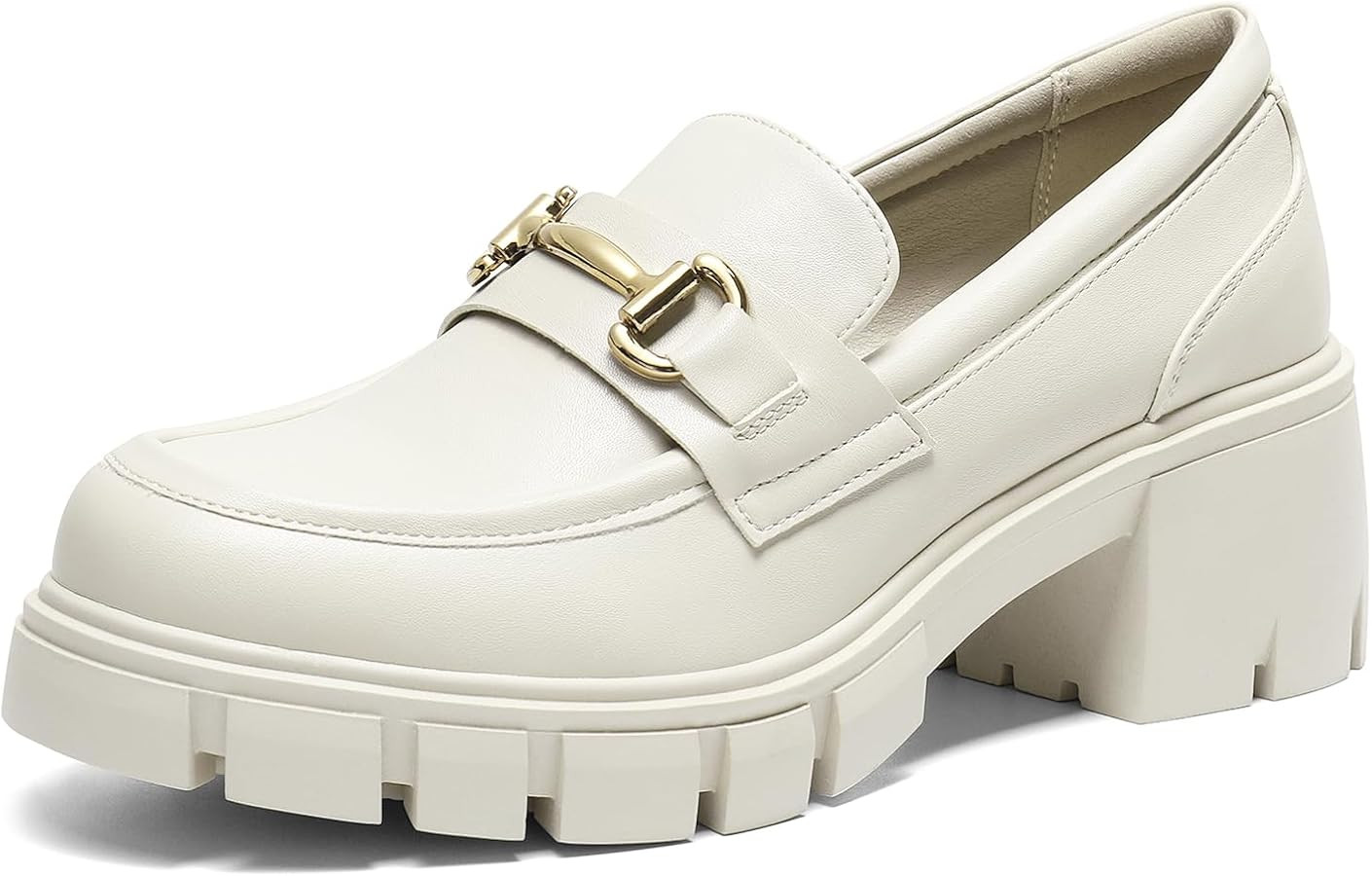 DREAM PAIRS Women's Platform Chunky Loafers | Amazon (US)